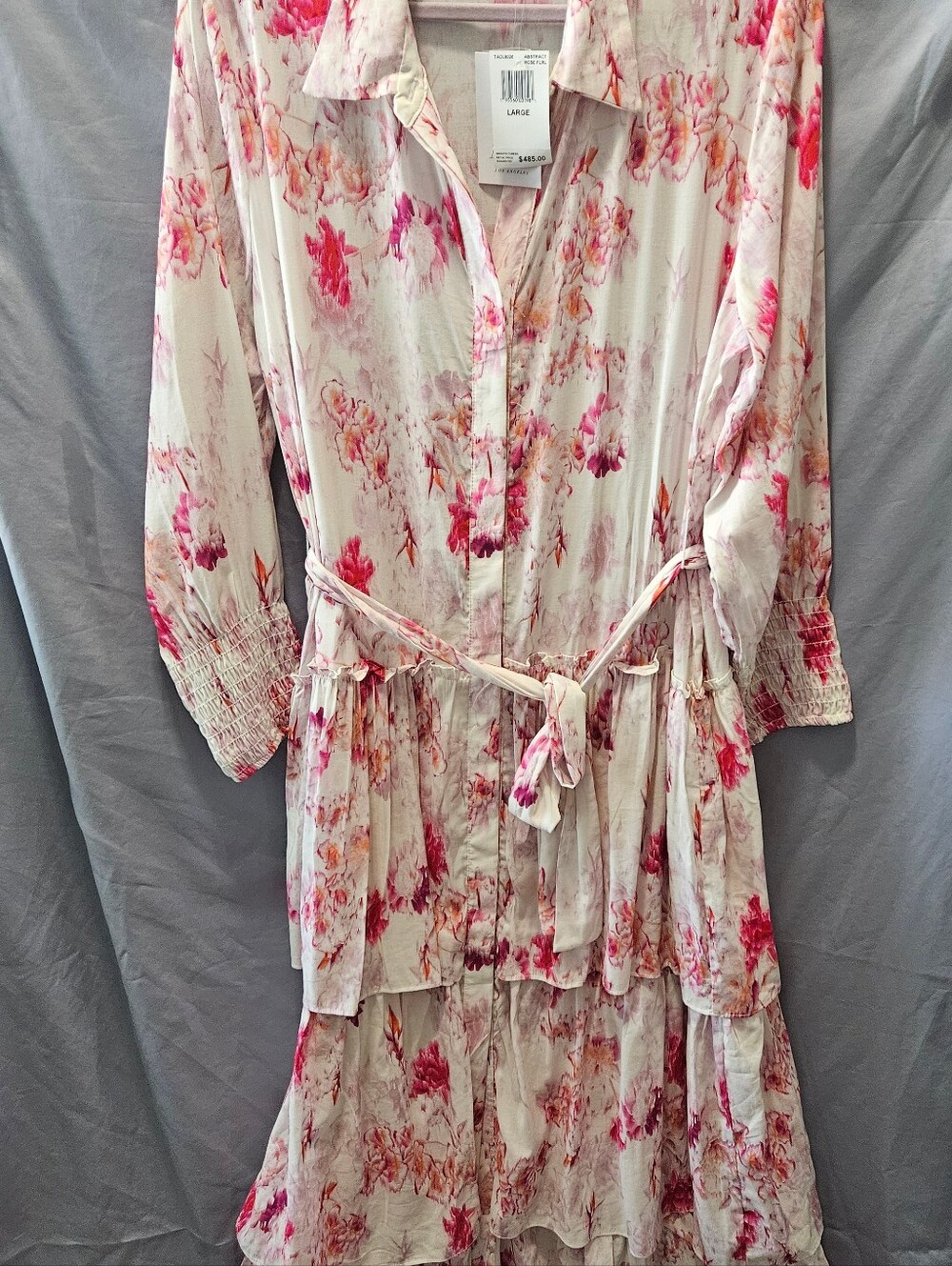 Misa Abstract Rose Floral Dress - Picture 5 of 6